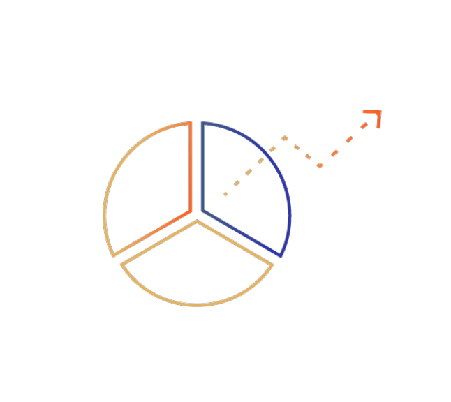 Pie chart icon representing Legacys Qualitate software